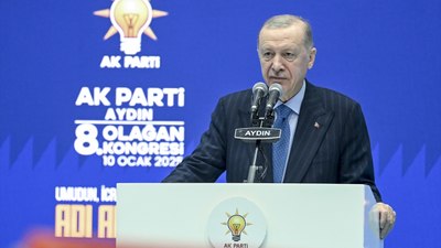 Cumhurbaşkanı Erdoğan, AK Parti Aydın İl Kongresi'nde