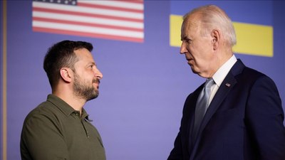 Joe Biden'dan Ukrayna'ya destek mesajı