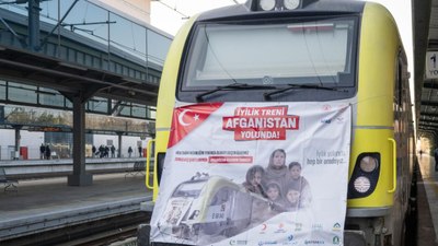 21'inci İyilik Treni Afganistan'a ulaştı