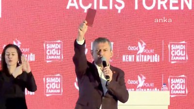 Özgür Özel kırmızı kart çıkartıp meydan okudu: Bu martta seçim yapalım