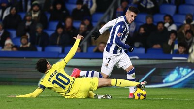 Real Sociedad, Villarreal'i tek golle geçti