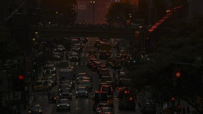 ABD'nin New York kentinde trafik yoğunluğu ücreti uygulaması trafiği azalttı