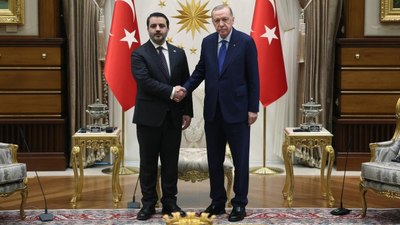 Cumhurbaşkanı Erdoğan, Suriye Dışişleri Bakanı Şeybani'yi kabul etti