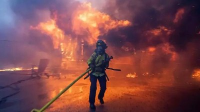 Los Angeles yangınlarının dehşet veren yayılışı haritalandı