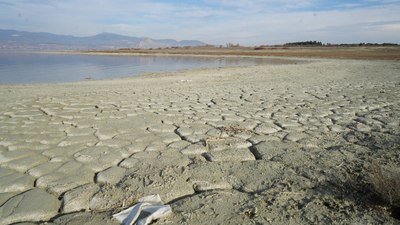 Burdur Gölü'nde alarm: Su seviyesi yarım asırda 21 metre düştü