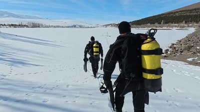 Jandarmadan nefes kesen dalış eğitimi