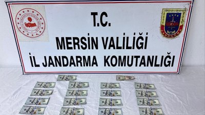 Mersin'de sahte dolarlar ele geçirildi