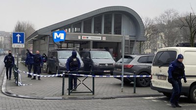 Belçika'da metro istasyonunda saldırı