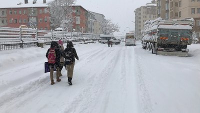 Türkiye'deki bazı illerde eğitime kar molası