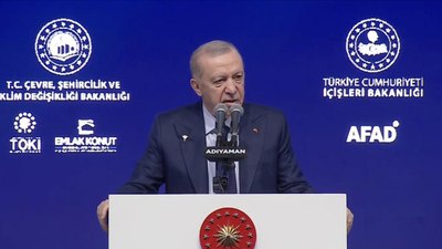 Cumhurbaşkanı Erdoğan, 6 Şubat Depremleri Anma Programı'nda konuşuyor