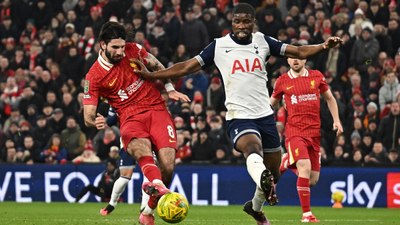 Tottenham'ı yenen Liverpool kupada finale çıktı