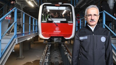 Abdulkadir Uraloğlu, Gebze OSB-Darıca Metro Hattı’nın ilk test sürüşünü yaptı