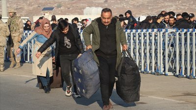 Ülkesine dönen Suriyeli sayısı açıklandı