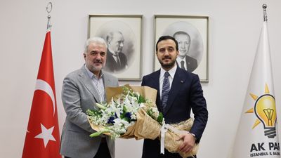 AK Parti İstanbul İl Başkanlığı'nda devir teslim töreni