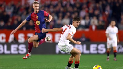 Barcelona deplasmanda Sevilla'yı devirdi