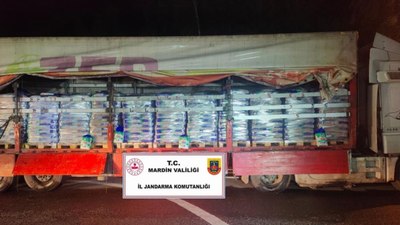 Mardin'de 25 ton sahte toz deterjan ele geçirildi