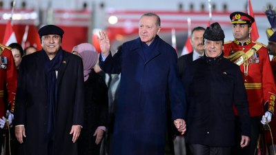 Cumhurbaşkanı Erdoğan Pakistan'da