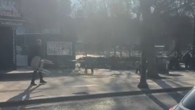 Kahramanmaraş'ta sokak ortasındaki kavga görüntülendi