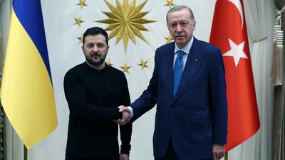 Cumhurbaşkanı Erdoğan - Zelensky görüşmesi
