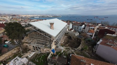 İstanbul'da İmrahor İlyas Bey Camii aslına uygun olarak ihya ediliyor