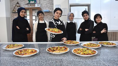 Van'daki öğrenciler, mutfak becerilerini geliştiriyor