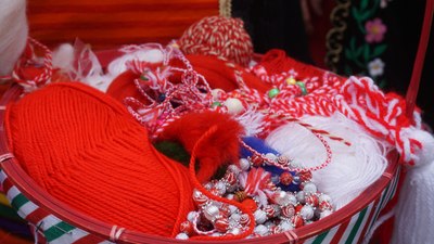 Edirne'de baharın gelişi 'Baba Marta' etkinliğiyle kutlandı