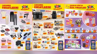 ŞOK'tan 1 Alana 1 Bedava kampanyası! İşte ŞOK 5 Mart Aktüel Katalog