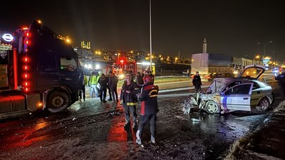 Kahramanmaraş'ta zincirleme kaza: 3 yaralı