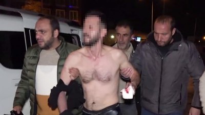 Erzurum'da kıskançlık krizinde komşusunu yaraladı