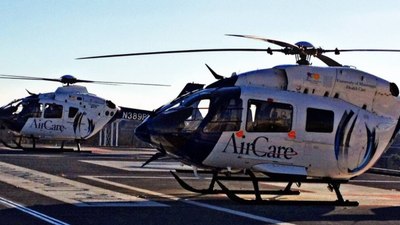 ABD'de ambulans helikopter düştü: 3 ölü