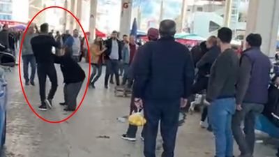 Burdur'da dünürünün pazardaki tezgahını pompalı tüfekle bastı