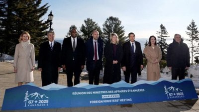 G7 bildirgesinden Filistin çıkarıldı