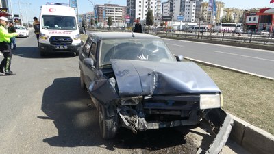 Malatya'da üç araçlı zincirleme kaza yaşandı