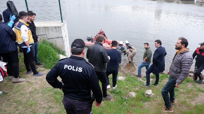 Edirne'de nehirde erkek cesedi bulundu