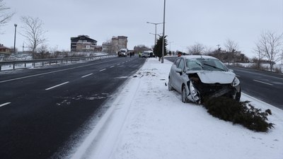 Nevşehir'de 6 aracın karıştığı zincirleme trafik kazası