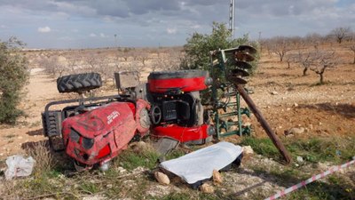 Gaziantep'te babasıyla aynı kaderi yaşayan kişi traktör kazasında öldü