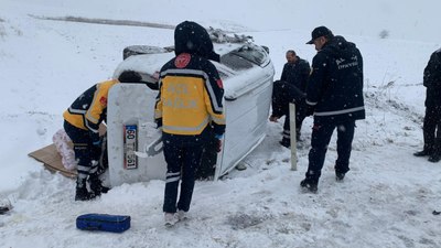 Çorum'da kaza: 2 yaralı