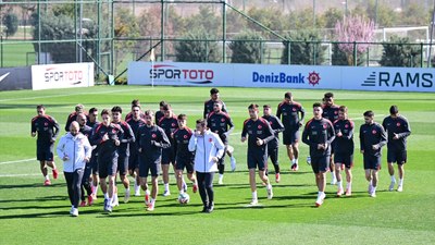 A Milli Futbol Takımı, Macaristan maçı hazırlıklarını tamamladı