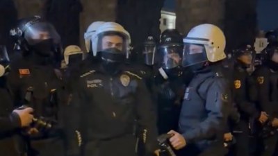 Saraçhane'deki İmamoğlu protestolarında polise tehdit