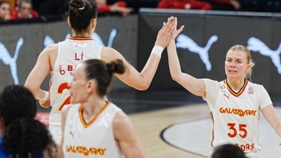 Galatasaray, çeyrek final serisinde 1-0 öne geçti