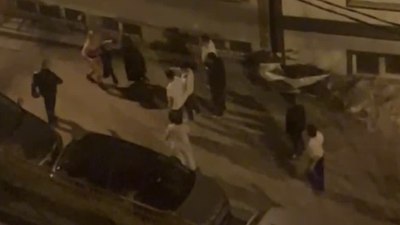 Kağıthane’de sokakta kadına şiddet: Mahalleli dayağa destek verdi
