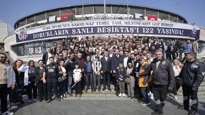 Beşiktaş'ta geleneksel bayramlaşma töreni yapıldı