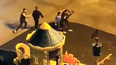 Tekirdağ'da çocuk parkında kavga