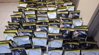 Kocaeli'de 100 kilo tütün ele geçirildi