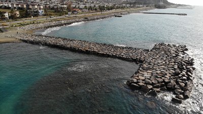 Hatay'da fırtına sonrası deniz seviyesi normale döndü