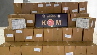 Isparta'da dev kaçak makaron operasyonu