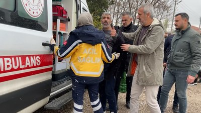 Aksaray'da polisten kaçan firari balkondan atlayınca yaralandı