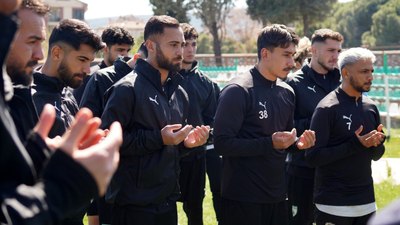 Muğlaspor, dua eşliğinde idmana çıktı