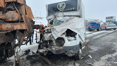 Ardahan'da trafik kazası: 1 ölü