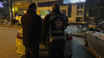 İstanbul'da emniyet şeridi magandasına 12 bin TL ceza